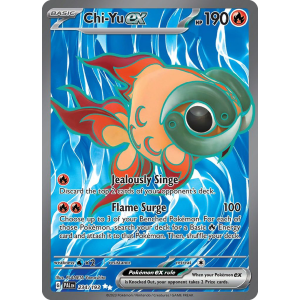 Ultra Rare Chi-Yu ex 234/193 Pokemon TCG Scarlet & Violet Paldea Evolved