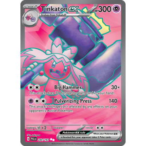 Ultra Rare Tinkaton ex 240/193 Pokemon TCG Scarlet & Violet Paldea Evolved