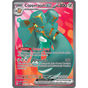 Ultra Rare Copperajah ex 245/193 Pokemon TCG Scarlet & Violet Paldea Evolved