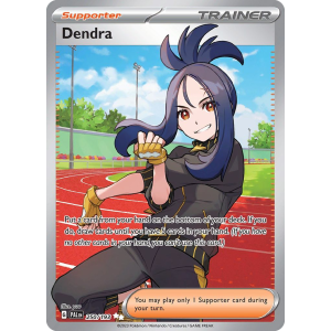 Ultra Rare Dendra 250/193 Pokemon TCG Scarlet & Violet Paldea Evolved