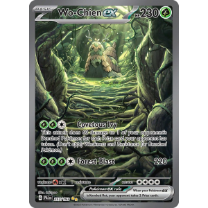 Special Illustration Rare Wo-Chien ex 257/193 Pokemon TCG Scarlet & Violet Paldea Evolved