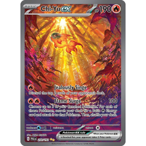 Special Illustration Rare Chi-Yu ex 259/193 Pokemon TCG Scarlet & Violet Paldea Evolved