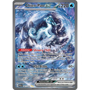 Special Illustration Rare Chien-Pao ex 261/193 Pokemon TCG Scarlet & Violet Paldea Evolved