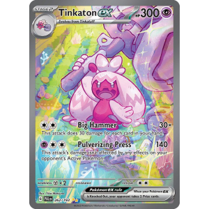 Special Illustration Rare Tinkaton ex 262/193 Pokemon TCG Scarlet & Violet Paldea Evolved