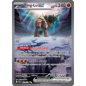 Special Illustration Rare Ting-Lu ex 263/193 Pokemon TCG Scarlet & Violet Paldea Evolved