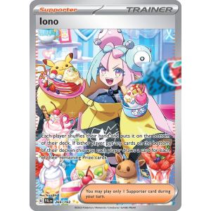 Special Illustration Rare Iono 269/193 Pokemon TCG Scarlet & Violet Paldea Evolved