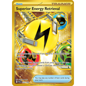 Hyper Rare Superior Energy Retrieval 277/193 Pokemon TCG Scarlet & Violet Paldea Evolved