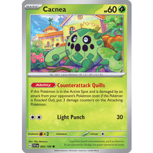 Cacnea 5/198 Pokemon TCG Scarlet & Violet Scarlet & Violet