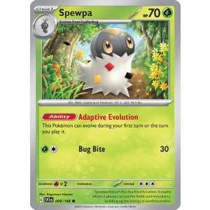 Spewpa 9/198 Pokemon TCG Scarlet & Violet Scarlet & Violet