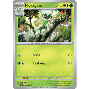 Floragato 14/198 Pokemon TCG Scarlet & Violet Scarlet & Violet