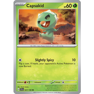 Capsakid 27/198 Pokemon TCG Scarlet & Violet Scarlet & Violet