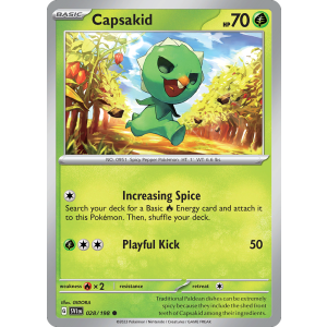 Capsakid 28/198 Pokemon TCG Scarlet & Violet Scarlet & Violet