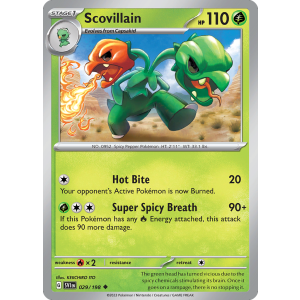 Scovillain 29/198 Pokemon TCG Scarlet & Violet Scarlet & Violet