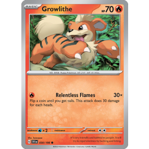 Growlithe 30/198 Pokemon TCG Scarlet & Violet Scarlet & Violet