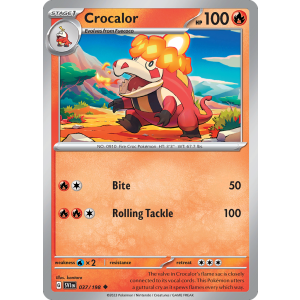 Crocalor 37/198 Pokemon TCG Scarlet & Violet Scarlet & Violet