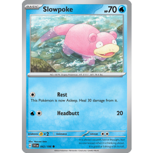 Slowpoke 42/198 Pokemon TCG Scarlet & Violet Scarlet & Violet