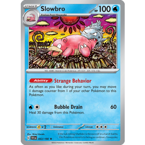 Slowbro 43/198 Pokemon TCG Scarlet & Violet Scarlet & Violet