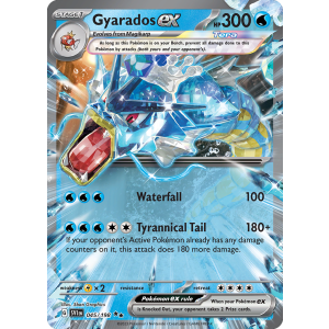 Double Rare Gyarados ex 45/198 Pokemon TCG Scarlet & Violet Scarlet & Violet