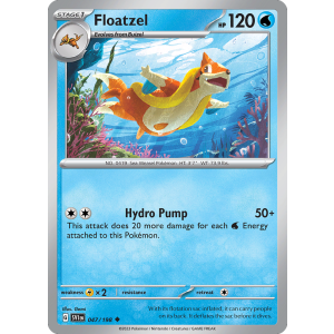 Floatzel 47/198 Pokemon TCG Scarlet & Violet Scarlet & Violet