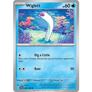 Wiglett 56/198 Pokemon TCG Scarlet & Violet Scarlet & Violet