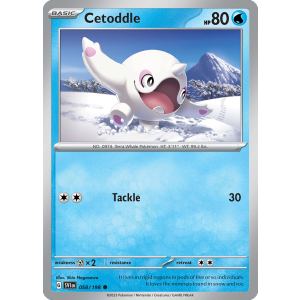 Cetoddle 58/198 Pokemon TCG Scarlet & Violet Scarlet & Violet