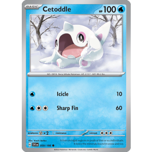 Cetoddle 59/198 Pokemon TCG Scarlet & Violet Scarlet & Violet