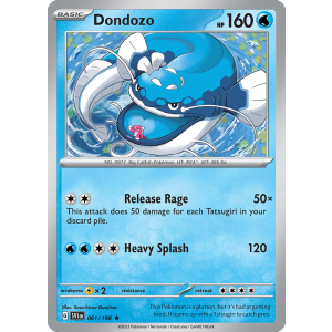 Dondozo 61/198 Pokemon TCG Scarlet & Violet Scarlet & Violet