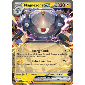 Double Rare Magnezone ex 65/198 Pokemon TCG Scarlet & Violet Scarlet & Violet