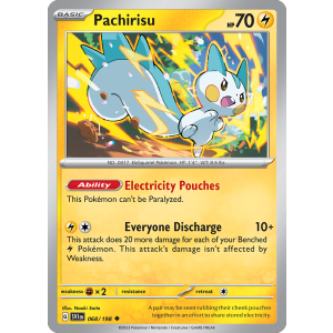 Pachirisu 68/198 Pokemon TCG Scarlet & Violet Scarlet & Violet