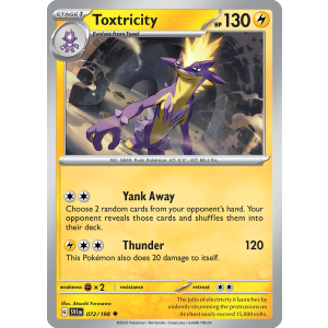 Toxtricity 72/198 Pokemon TCG Scarlet & Violet Scarlet & Violet