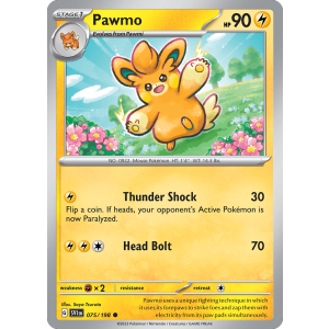 Pawmo 75/198 Pokemon TCG Scarlet & Violet Scarlet & Violet