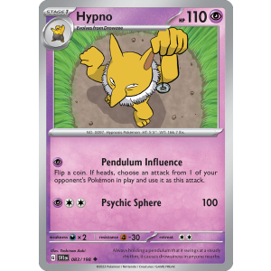 Hypno 83/198 Pokemon TCG Scarlet & Violet Scarlet & Violet