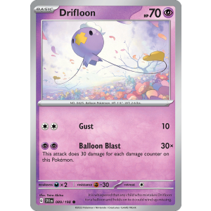 Drifloon 89/198 Pokemon TCG Scarlet & Violet Scarlet & Violet