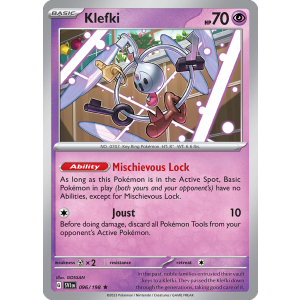 Klefki 96/198 Pokemon TCG Scarlet & Violet Scarlet & Violet