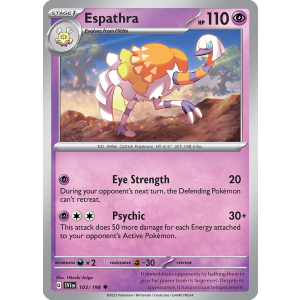 Espathra 103/198 Pokemon TCG Scarlet & Violet Scarlet & Violet