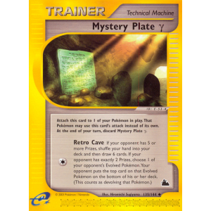 Mystery Plate 135/144 Pokemon TCG E-Card Skyridge