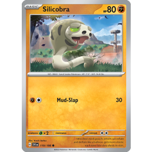 Silicobra 119/198 Pokemon TCG Scarlet & Violet Scarlet & Violet