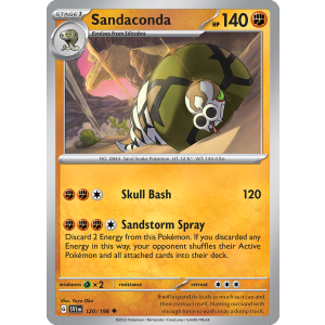 Sandaconda 120/198 Pokemon TCG Scarlet & Violet Scarlet & Violet