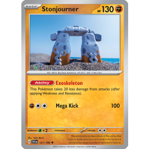 Stonjourner 121/198 Pokemon TCG Scarlet & Violet Scarlet & Violet