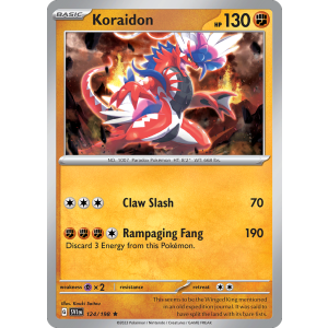 Koraidon 124/198 Pokemon TCG Scarlet & Violet Scarlet & Violet