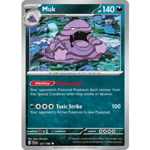 Muk 127/198 Pokemon TCG Scarlet & Violet Scarlet & Violet