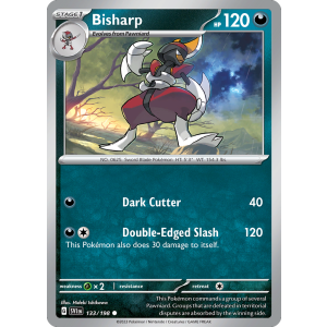 Bisharp 133/198 Pokemon TCG Scarlet & Violet Scarlet & Violet