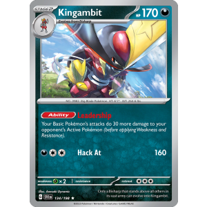 Kingambit 134/198 Pokemon TCG Scarlet & Violet Scarlet & Violet