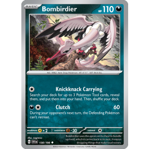 Bombirdier 138/198 Pokemon TCG Scarlet & Violet Scarlet & Violet