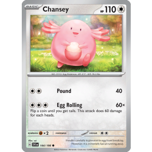 Chansey 144/198 Pokemon TCG Scarlet & Violet Scarlet & Violet