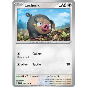 Lechonk 155/198 Pokemon TCG Scarlet & Violet Scarlet & Violet