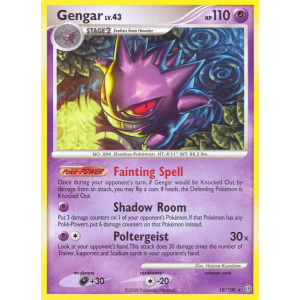 Gengar 18/100 Pokemon TCG Diamond & Pearl Stormfront