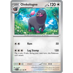 Oinkologne 157/198 Pokemon TCG Scarlet & Violet Scarlet & Violet