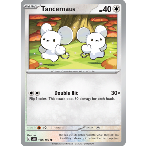 Tandemaus 160/198 Pokemon TCG Scarlet & Violet Scarlet & Violet