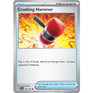 Crushing Hammer 168/198 Pokemon TCG Scarlet & Violet Scarlet & Violet